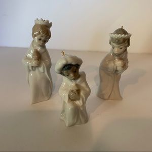 Lladro Three Kings Ornaments
